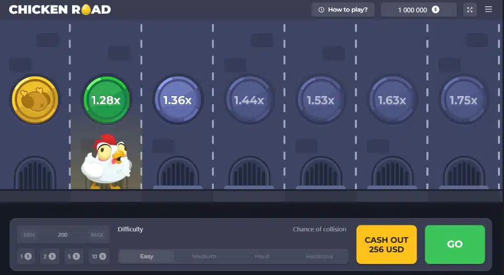Chicken Road oyununda adım adım talimatlar